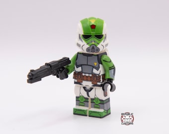 Lego Star Wars Phase 2 442nd Siege Battalion Clone Trooper Genuine Lego Components Custom Collectable Minifigure Etsy UK