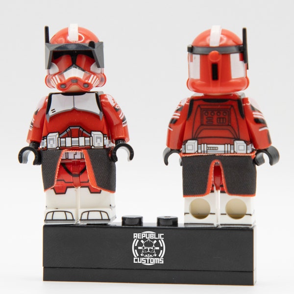 Figurine premium personnalisée du commandant Fox - Star Wars - Correction et amélioration - Coruscant Guard - douanes de la République