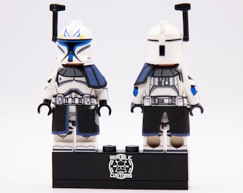 Captain Rex Phase 1 Custom Figur - Star Wars - Anakin 501st Clone Trooper - Republik Zoll