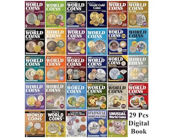 Mega Pack - World Coins, Gold - Silver - Copper, 1601 - Present - Pdf, Digital Book