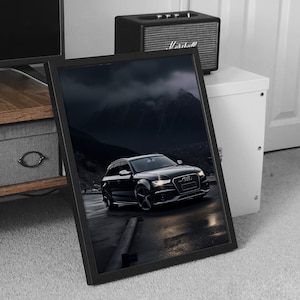 Audi RS6 poster