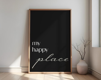 Carteles tipográficos, arte mural imprimible, carteles con citas, decoración de paredes moderna, arte minimalista, láminas artísticas con citas, ideas de decoración de paredes