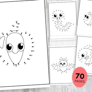 Dot to Dot for kids, Dot to Dot printable, connect the dots, preschool activities, connect the dots animals, Kid’s activity pages