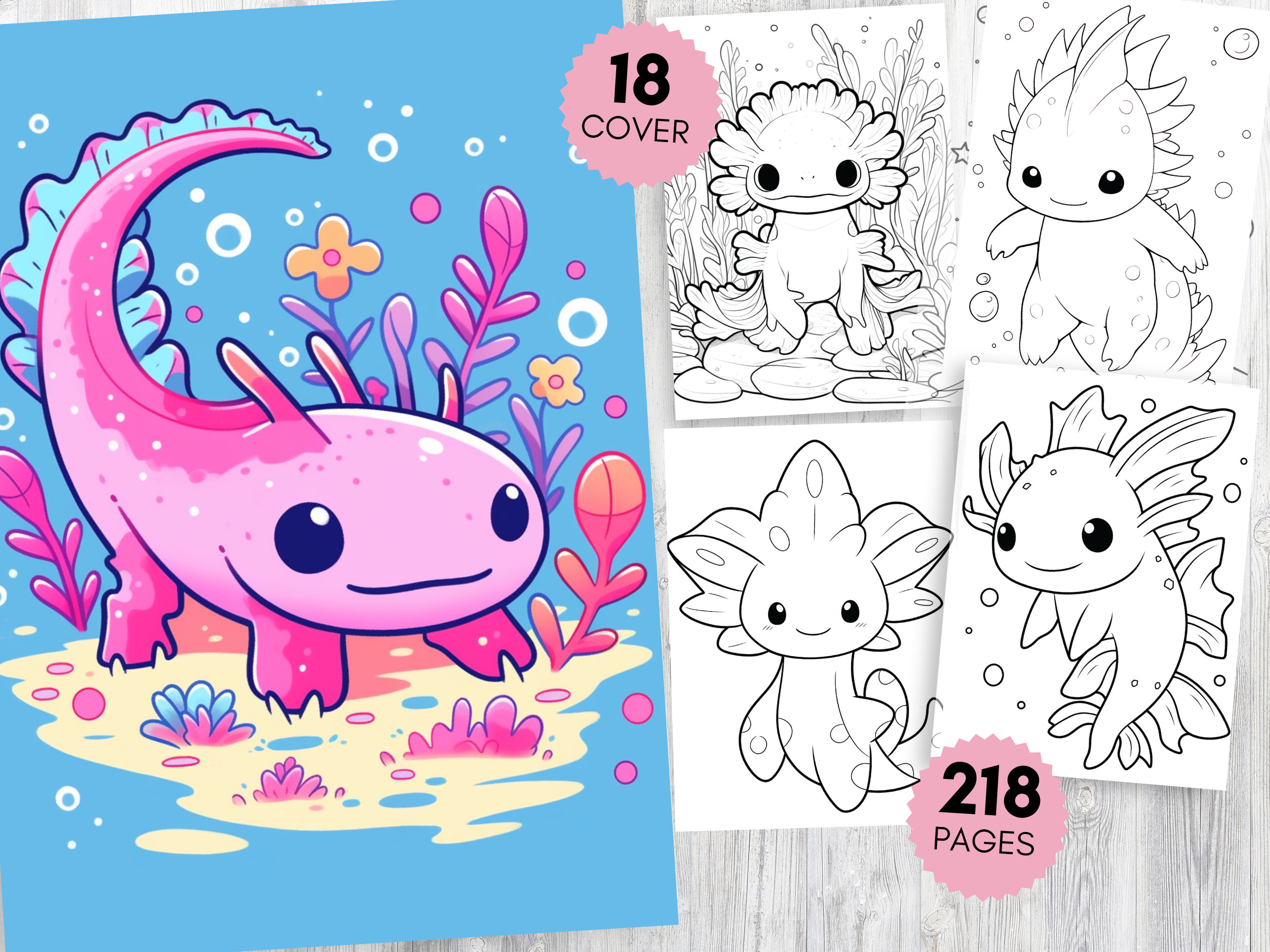 Axolotl Coloring Pages, 218 Printable Axolotl Coloring Pages for Kids, Boys, Girls, Teens ...