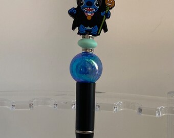 Stylo extraterrestre bleu !