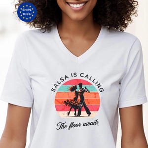 Fun Salsa Dance T-shirt Sweatshirt & Hoodie, for Salsa Dancers, Latin Dance Enthusiast, Salsa Lover Shirt, Christmas gift, colorful graphics