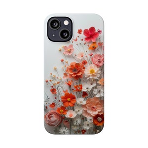 フラワー iPhone 15 Pro ケース iPhone 12 Pro ケース iPhone 11 ケース iPhone 14 ケース 全モデル対応、パステルカラー 夏の花