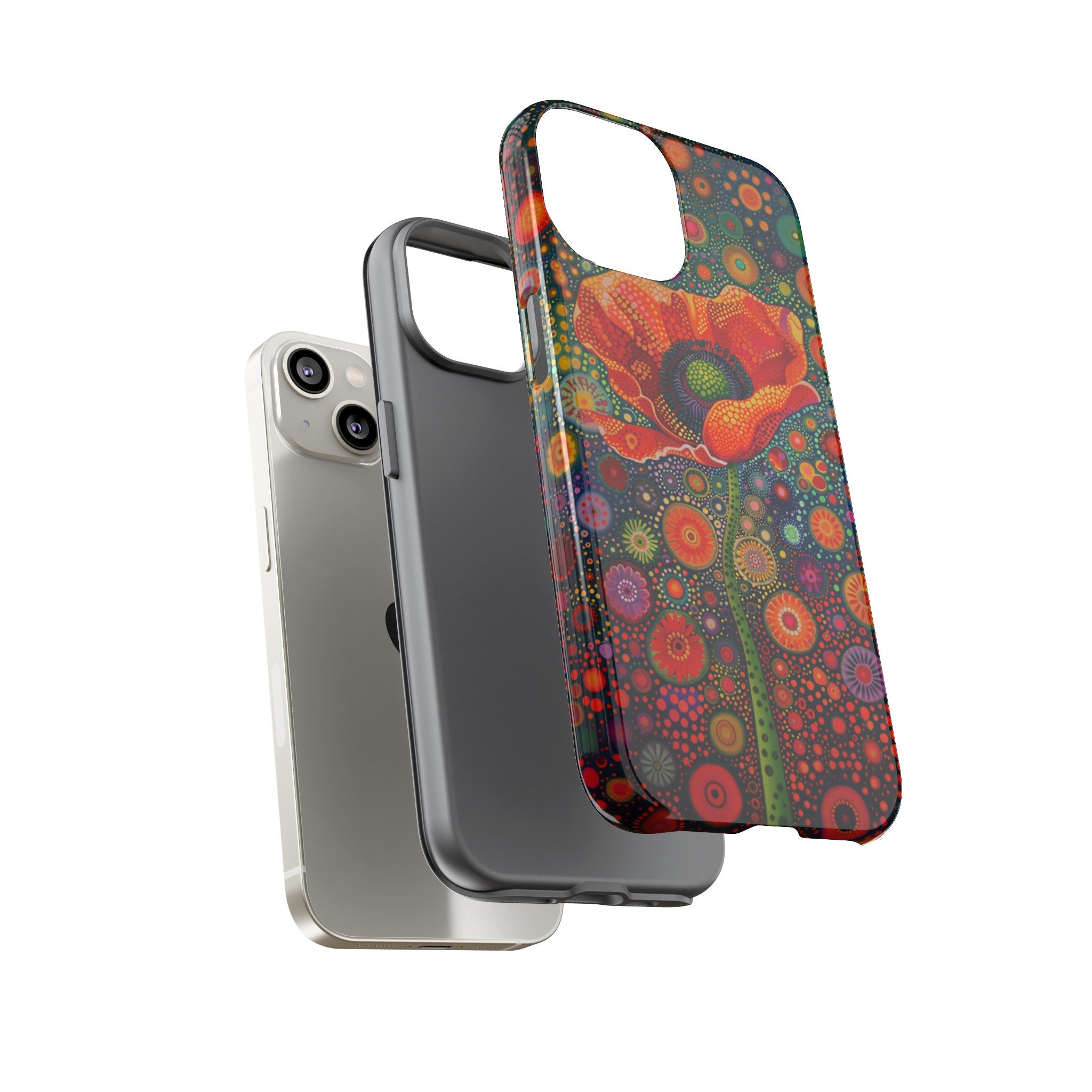 超美品】YAYOI KUSAMA ドット柄ケース 超美品】YAYOI KUSAMA ドット柄