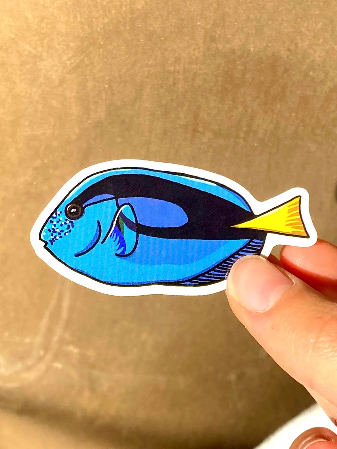 Blue Tang Sticker, Animal Sticker, Fish Stickers, Nemo Sticker, Fish ...