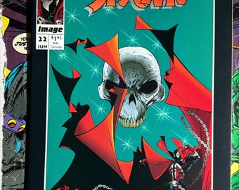 Spawn # 22 de junio de 1994 Historia y arte de Image Comics de Todd McFarlane "The Hunt" Parte 2