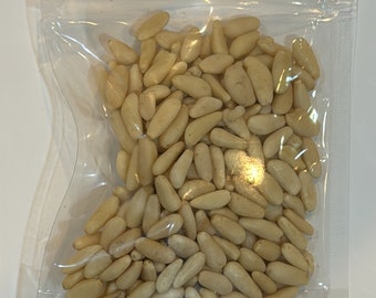 Lebanese Raw Pine Nuts -Premium Quality and Freshness صنوبر لبناني IMPORTED 2oz