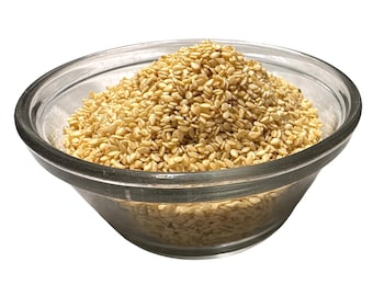 Raw Sudanese Sesame Seeds, Premium Grade - 1 lbs. Imported from Lebanon