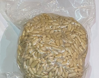 Lebanese Raw Pine Nuts -Premium Quality and Freshness صنوبر لبناني IMPORTED 500g (1.1 lbs.)