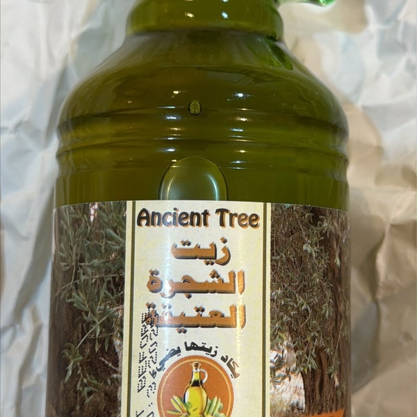 Ancient Tree Olive Oil Extra Virgin Cold Pressed Imported Lebanon 750 ML