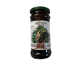 Ancient Tree Pure Carob Molasses Imported from Lebanon - 16.5 oz (470g)