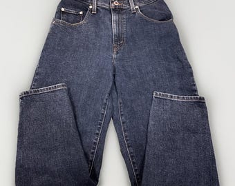 Y2K Levis Silver Tab Baggy Faded Blue Jeans USA Menx 34x32