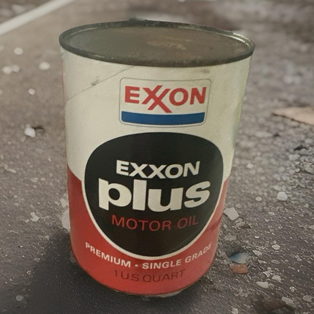 Exxon Plus Vintage Motor Oil. Full NOS 1 US Quart Prop - Etsy