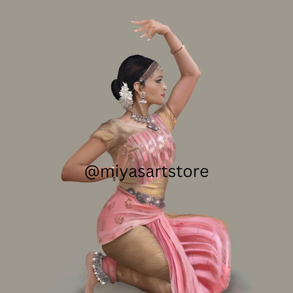 Bharatanatyam dance