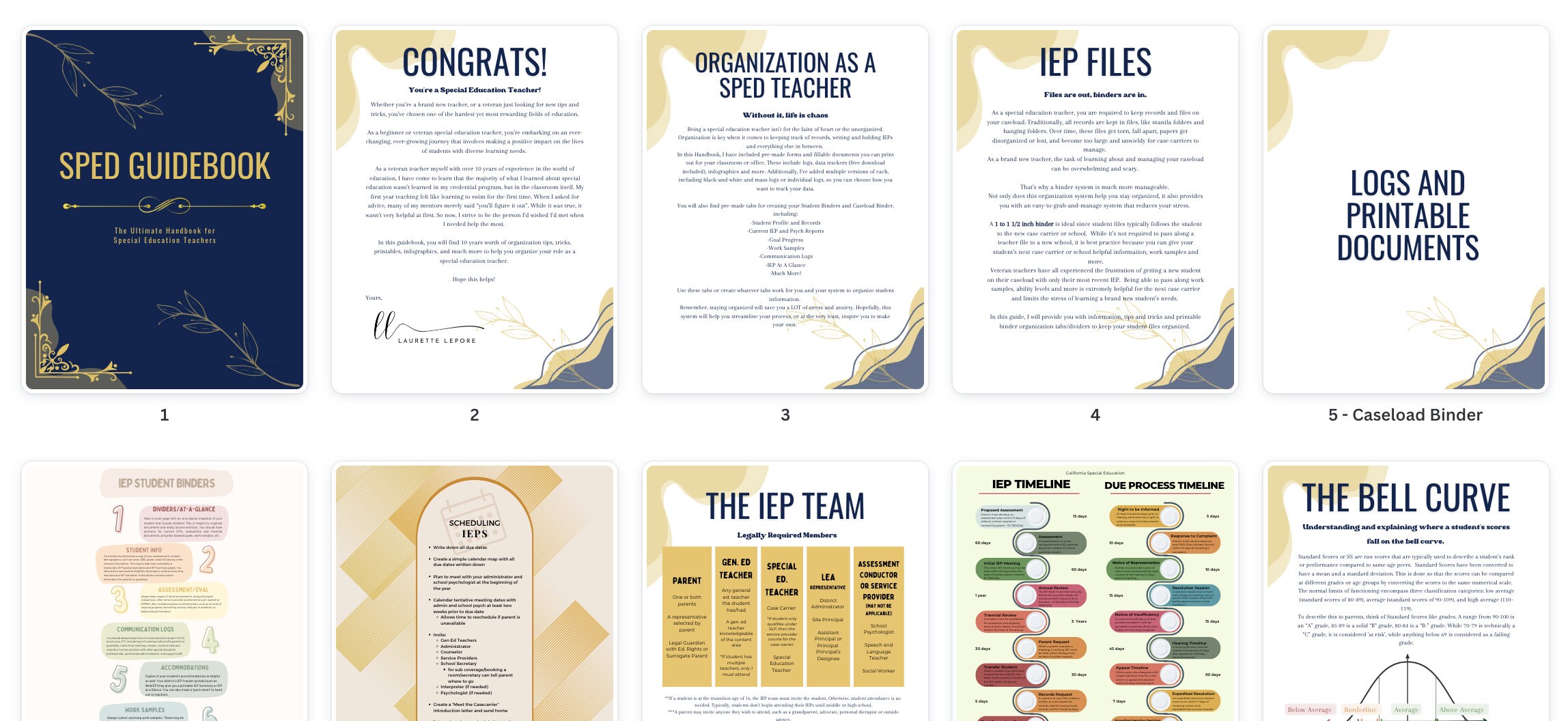 Ultimate Special Education Guidebook Organizational Tool - Etsy