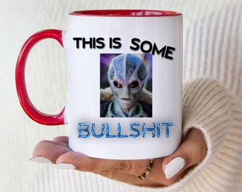 Resident Alien Mug: Funny Sarcastic Coworker Gift