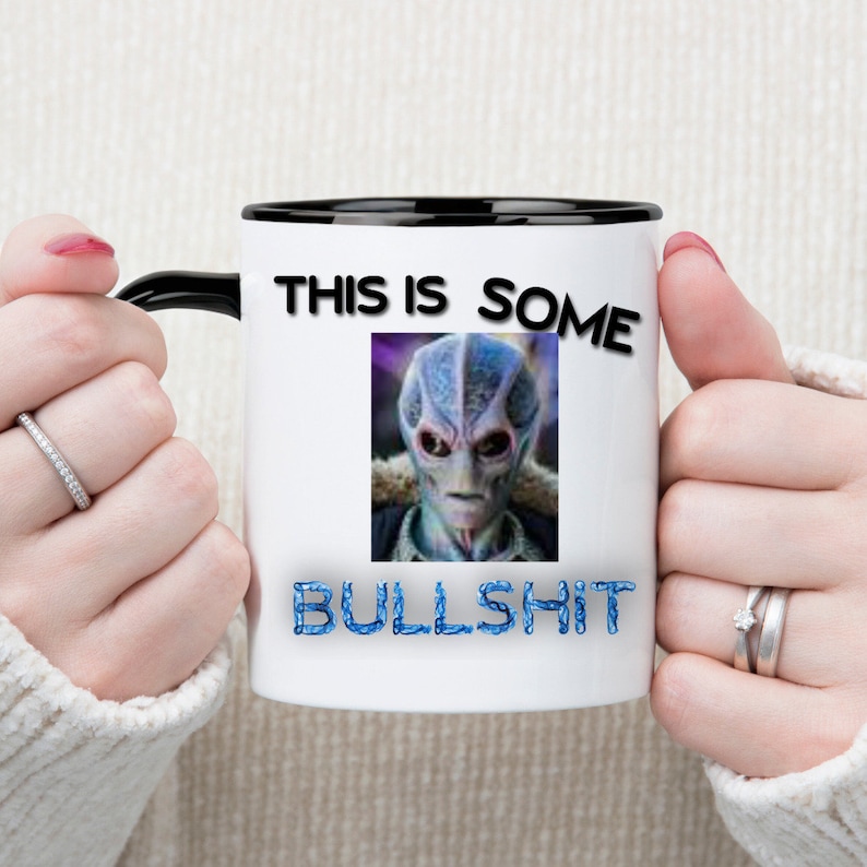 Resident Alien Tasse: Lustiges sarkastisches Mitarbeiter Geschenk Bild 7