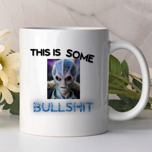 Resident Alien Tasse: Lustiges sarkastisches Mitarbeiter Geschenk Bild 6