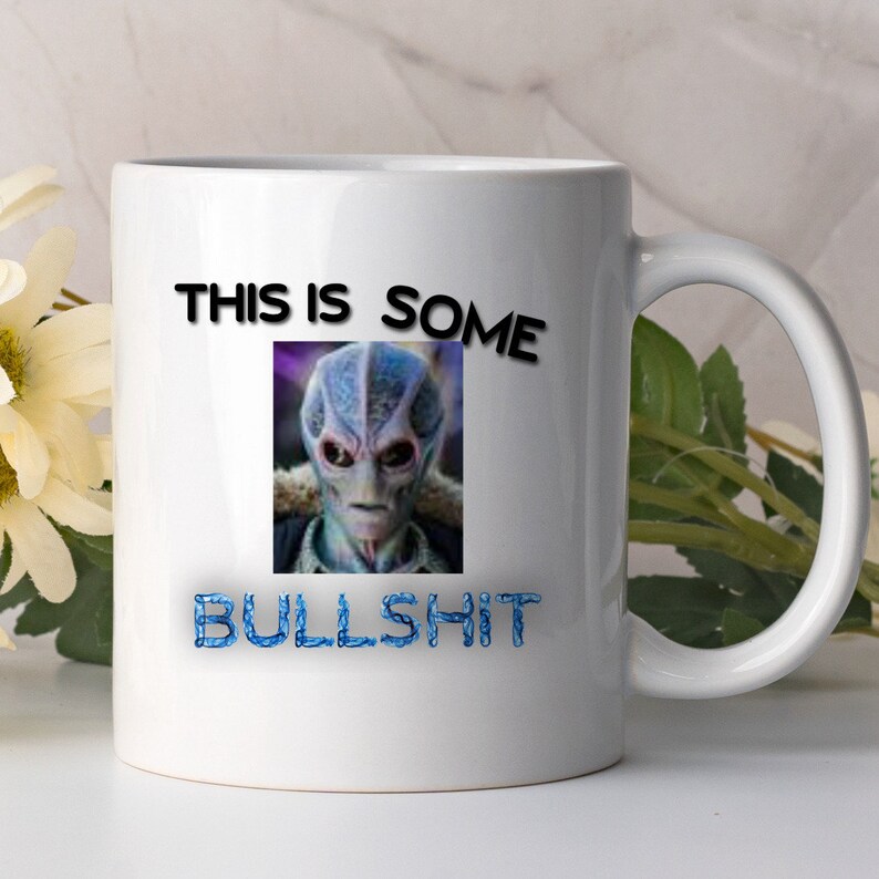 Resident Alien Tasse: Lustiges sarkastisches Mitarbeiter Geschenk Bild 6