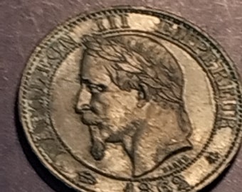 5 céntimos de 1862