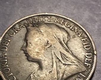 Ein Penny 1897, Königin Victoria