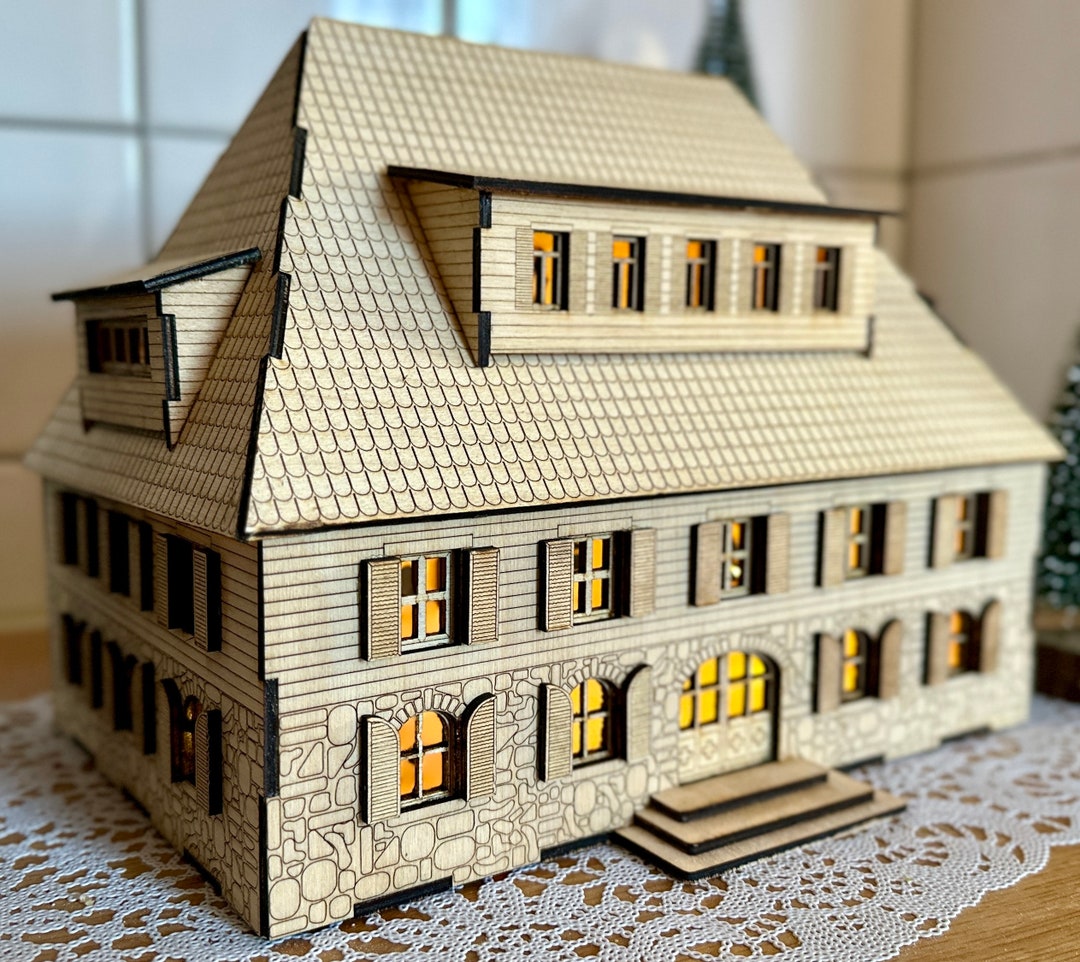Forester's House, Mühltroff, Vogtland House, Wooden House, House, Laser ...