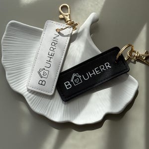 Keychain builder builder – house building gift keychain white black | moving in | builder | builder | topping out ceremony | key
