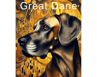 2024 Great Dane Art Calendar - 12 Unique Artistic Styles