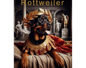 2024 Rottweiler Art Calendar - 12 Unique Artistic Styles