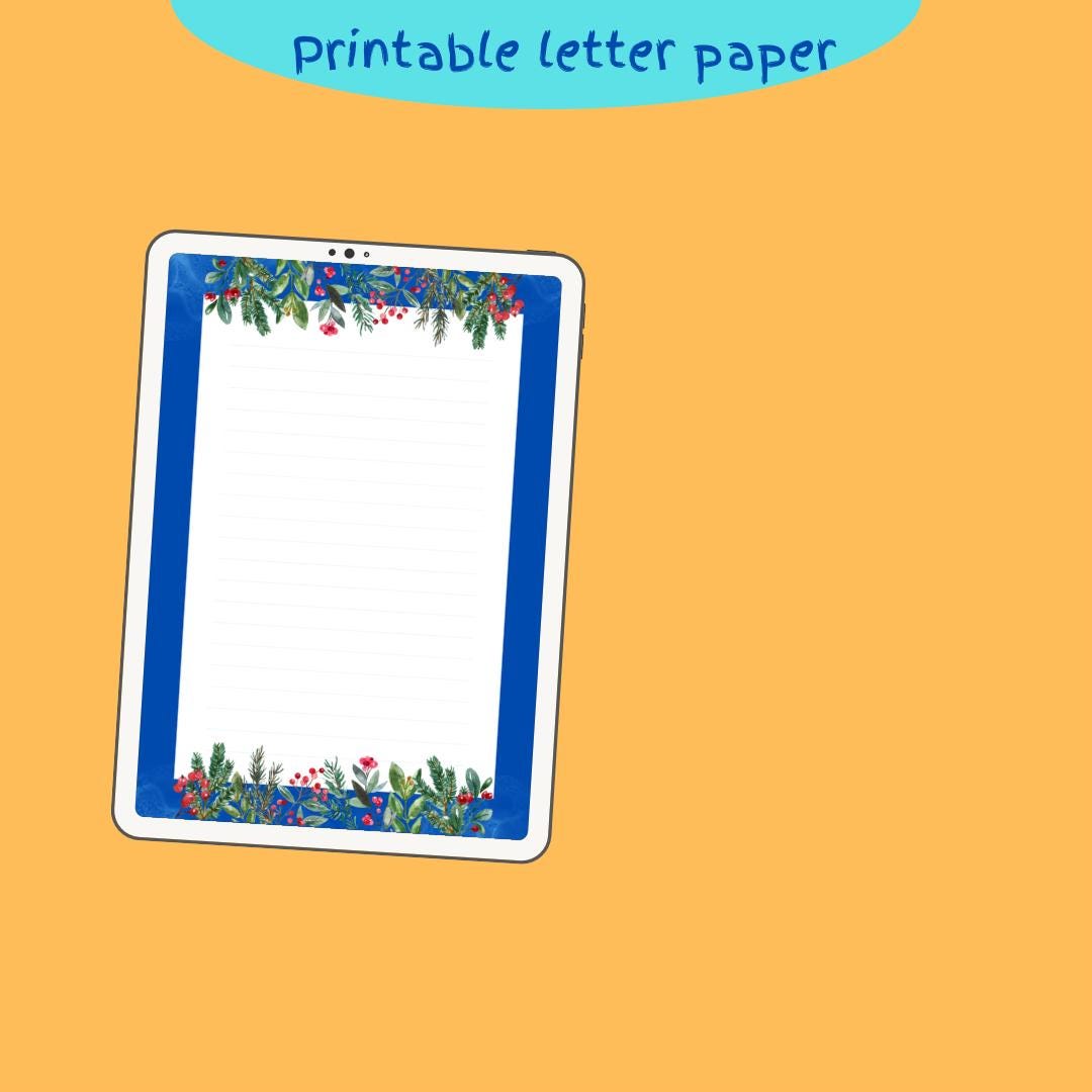 Printable Paper Letter - Etsy