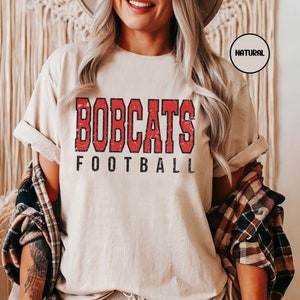 Custom football shirt, Team school mascot shirt, Personalized school spirit football tshirt, custom football season game day tee for mom