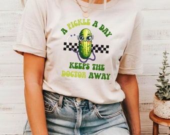 Pickle lovers shirt for work doctor pickle t-shirt medical worker funny pickle tee funny doctor gift pickle tshirt doctor graduation gift