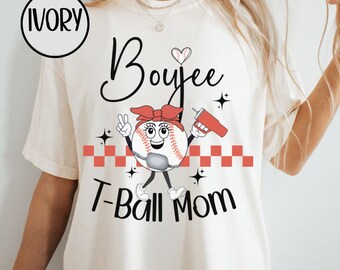 Tball Retro mom shirt, baseball mom shirt, tball sports mom shirt, baseball mama shirt comfort colors, mothers day gift, Baseball game day