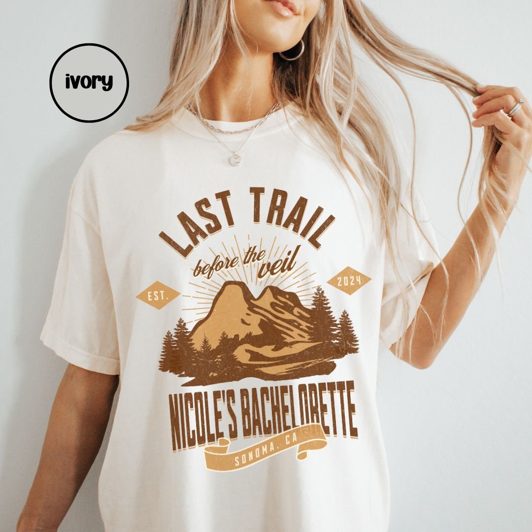 Custom Camp Bachelorette Party Shirt, Vintage Camp Themed