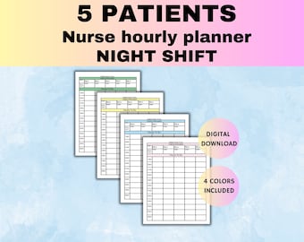 Nurses Daily Routine Checklist | Printable Nurse Report Sheet Template ...