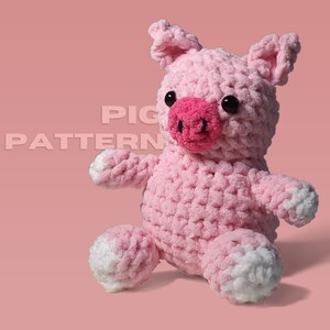 パターン かぎ針編み 豚のあみぐるみ - Etsy 日本