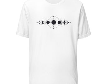 Moon Phases Unisex t-shirt