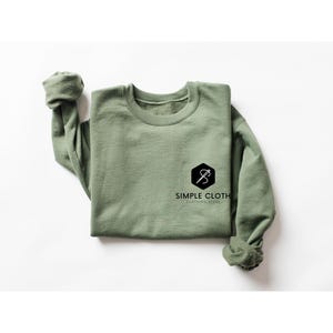 Custom Logo Sweatshirt, Your Business Logo or Brand Logo, Team Staff Logo Hoodie, Your Design Here, Team Logo Shirt, Company Logo Gifts