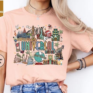 Vintage Retro Universal Studios Shirt, Universal Studios Shirt, Universal Family Trip Shirt, Universal Shirt, Florida Shirt