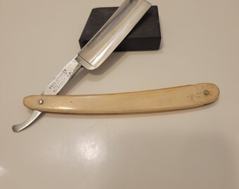 Broeker Bro's "Blue Steel" Straight Razor | Circa 1920-1940 | Solingen, Germany | Extra Hollow 11/16th's | Restored & Honed