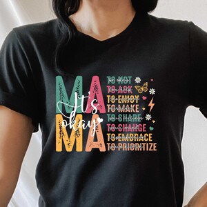 Mental Health Mama Shirt, Mama It&#39;s Okay Shirt, One Mental Health Breakdown, Inspirational Mama Shirt, Mental Health Awareness Shirt