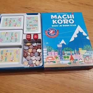 Inserto para Machi Koro + Expansiones