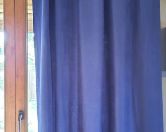 Navy curtain, Dark blue  curtain, Blackout navy curtain, Blackout dark blue curtain -1 pcs