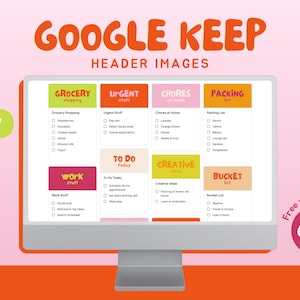 Google Keep Headers | 25 Bright Designs