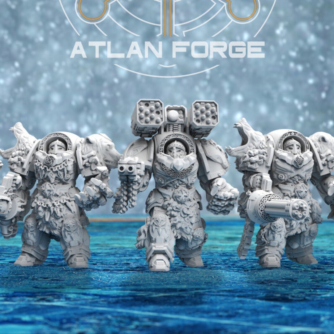Asgardian Einerjar (5-Unit Set) by Atlan Forge