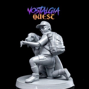 Brian, the Scout - Hero | UNPAINTED | Nostalgia Quest Campaign | TTRPG D&D Miniature |  DnD